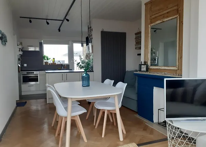 Gezellig Centraal Gelegen Penthouse 奥斯滕德